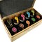 Dip Pen Ink, 10 Colors Fountain Dip Pen Ink Set Non-Carbon Drawing Writing Art Craft Dip Inks Bottles, 20cc Bottle 10 Colors Set LL-710